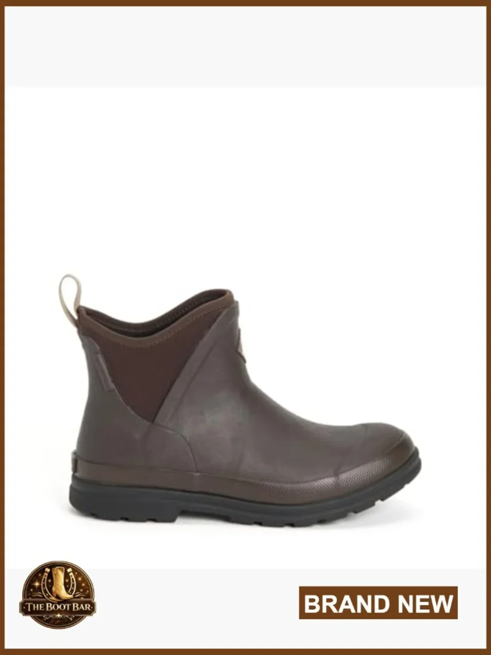 Waterproof Ankle Work Boots, Neoprene Bootie, Memory Foam Insole, Pull-On
